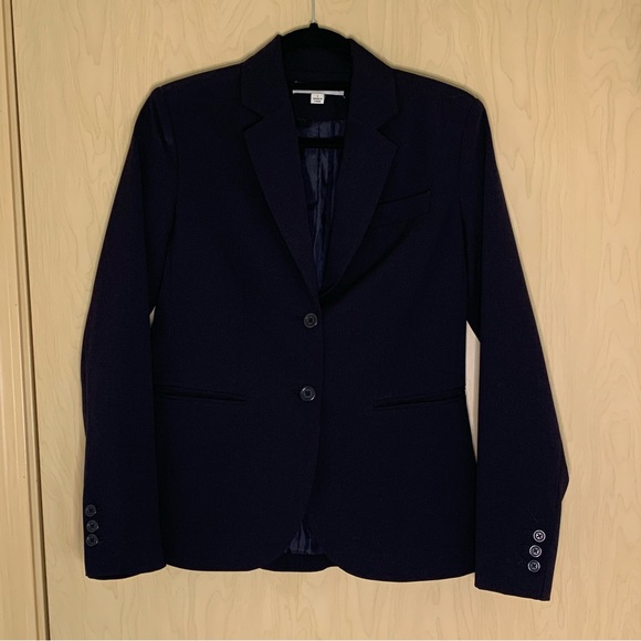 Larry Levine Jackets & Blazers - Women's Larry Levine Navy Blue Blazer Size 4